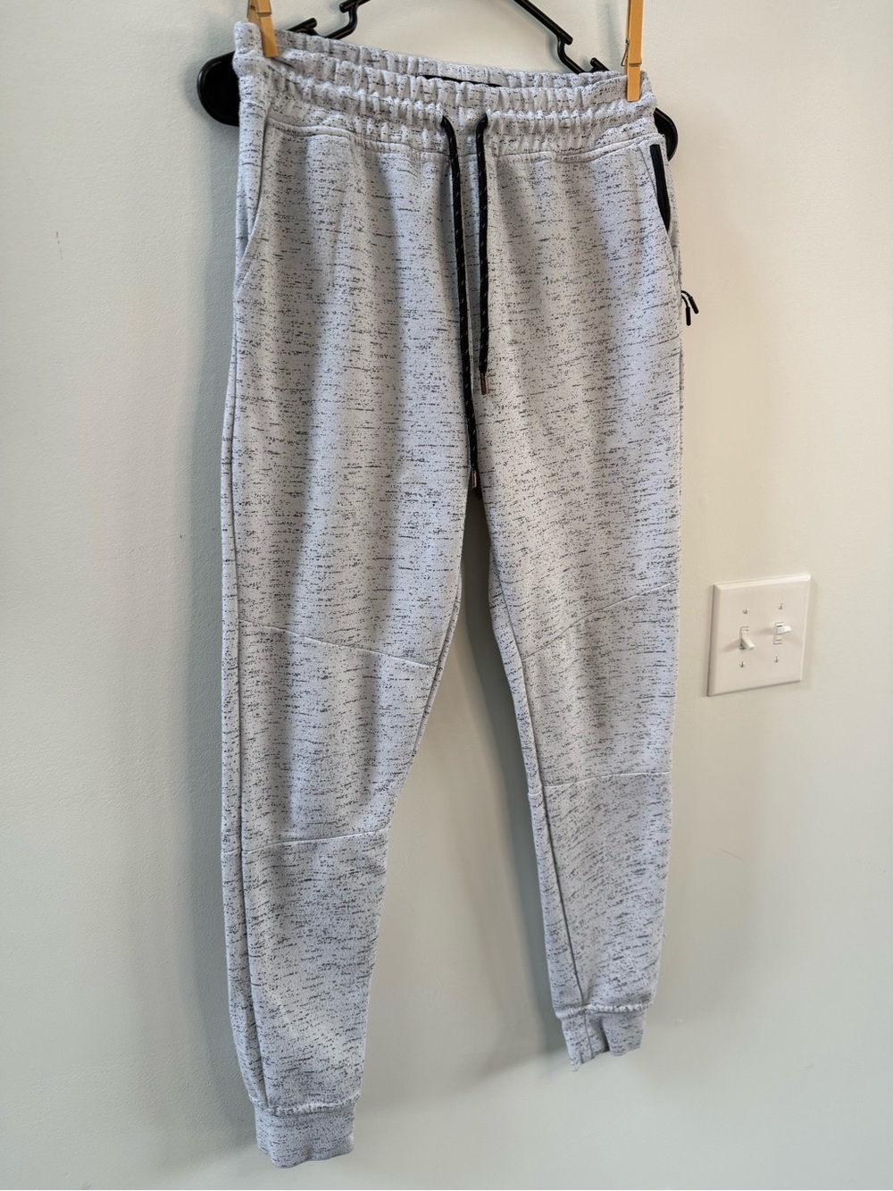 Men's Heather Gray Jogger Sweatpants - Casual Athletic Fit